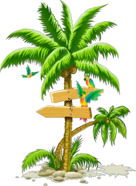 Cartoon Palm Tree Png