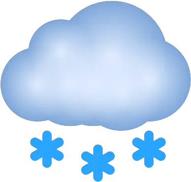 Cloud With Snow Png Snow Symbol Transparent Cloud Cloud Emoji Png