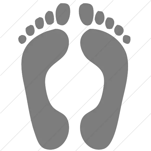 Simple Dark Gray Classica Feet Icon Green Feet Rescue Logo Png Feet Icon