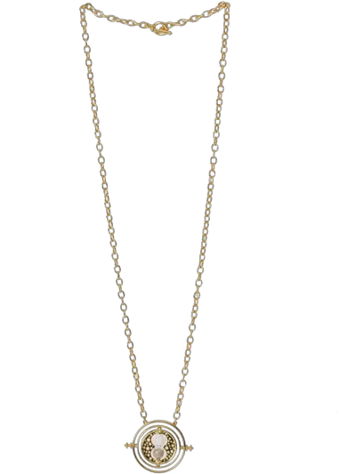 An Authentic Replica Of Hermioneu0027s Time Turner Necklace Solid Png Necklace Png