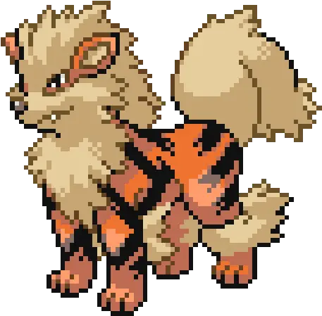 Via Giphy Arcanine Pixel Gif Png Pokemon Icon Gif