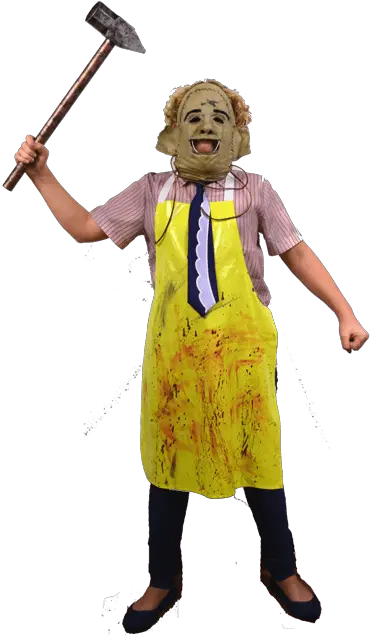 Texas Chainsaw Massacre Leatherface Costume For Kids Png Leatherface Png
