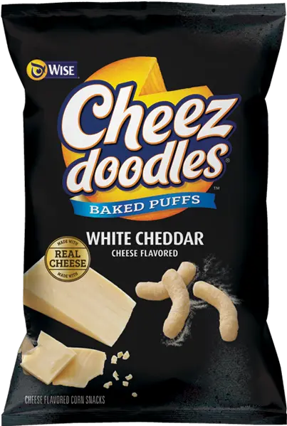 White Cheddar Puffed White Cheddar Cheese Doodles Png Cheez It Png