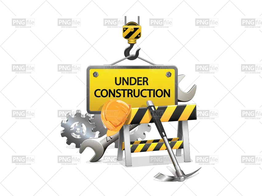 Under Construction Board Png Free Download Photo 70 Under Contruction Vector Png Under Construction Png