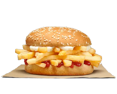 Chip Butty Burger King Burger King Fry Sandwich Png Burger King Logo Png