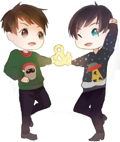 Free Dan Howell Chibi Transparent Dan And Phil Png Dan Howell Png