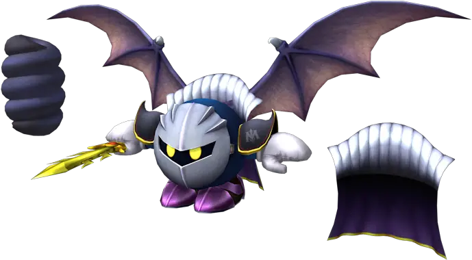 Wii Meta Knight T Pose Png Transparent Meta Knight Png