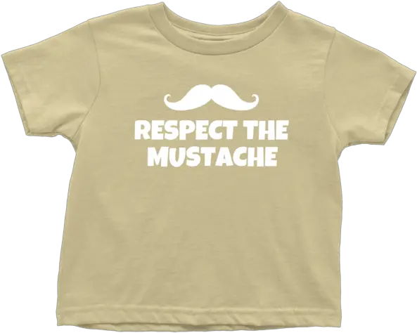 Funny Mustache Toddler Shirt Funny Toddler Tee Respect Short Sleeve Png Mustach Png