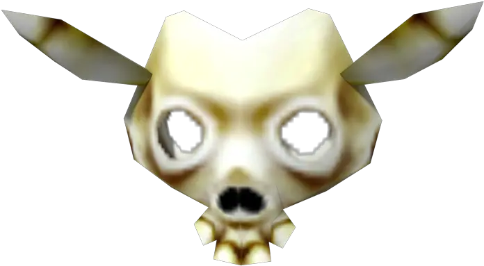 3ds The Legend Of Zelda Ocarina Of Time 3d Skull Mask Skull Mask Zelda Png 3d Skull Png