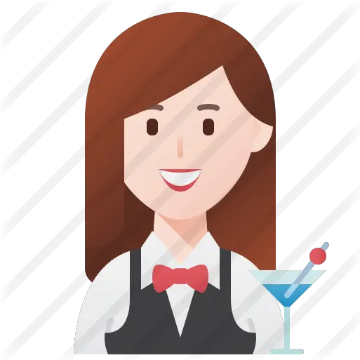 Bartender Free People Icons Illustration Png Bartender Png