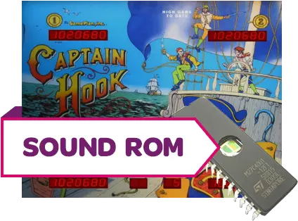 Captain Hook Sound Rom Horizontal Png Captain Hook Png