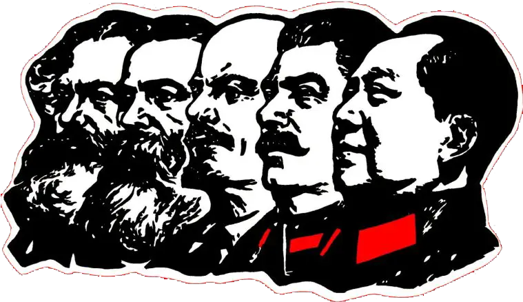 The Communist Party Of Nepalu003c Marx Lenin Stalin Mao Full Stalin Lenin Marx Mao Png Communist Png