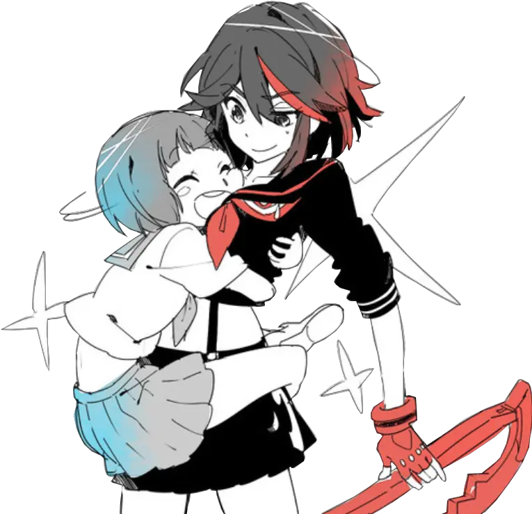 Anime Collection Kill La Kill Ryuko And Mako Png Ryuko Matoi Png