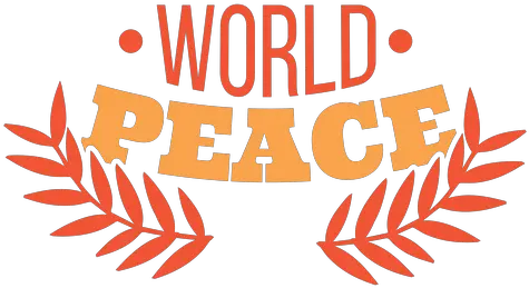 World Peace Lettering World Peace Png File Rest In Peace Logos