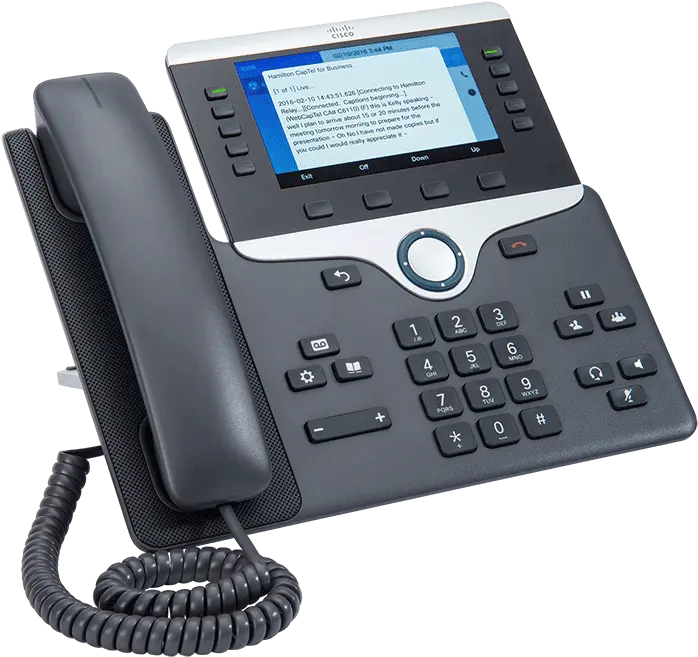 Hamilton Captel Partners With Tenacity Captel Phone Png Business Phone Icon