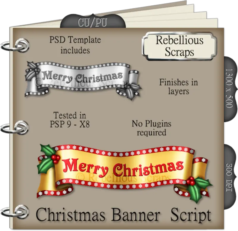 Download Hd Christmas Banner Clip Art Transparent Png Christmas Cards For Mom Merry Christmas Banner Png