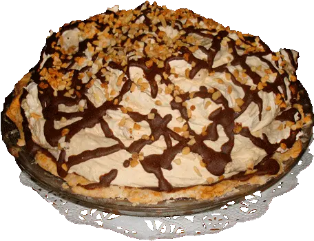 Download Hd The Peanut Butter Supreme Pie Pie Transparent Kuchen Png Peanut Butter Transparent