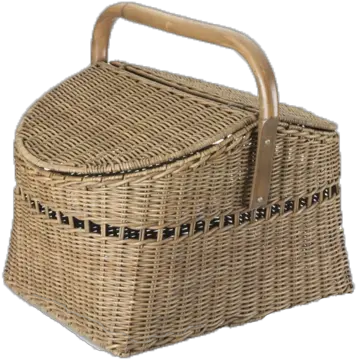 Picnic Basket Transparent Png Wicker Picnic Basket Png