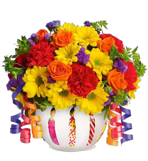 Free Png Bouquet Of Flowers Images Teleflora Brilliant Birthday Blooms Flower Bunch Png