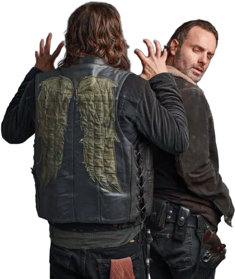 Daryl And Rick From The Walking Dead Png