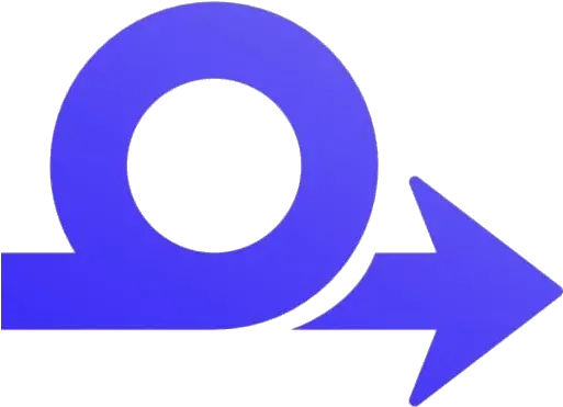 Transparent Loop Arrow Silhouette Pngimagespics Dot Straight Arrow Icon