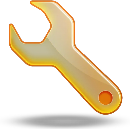 Yellow Wrench Icon U2013 Free Icons Download Png