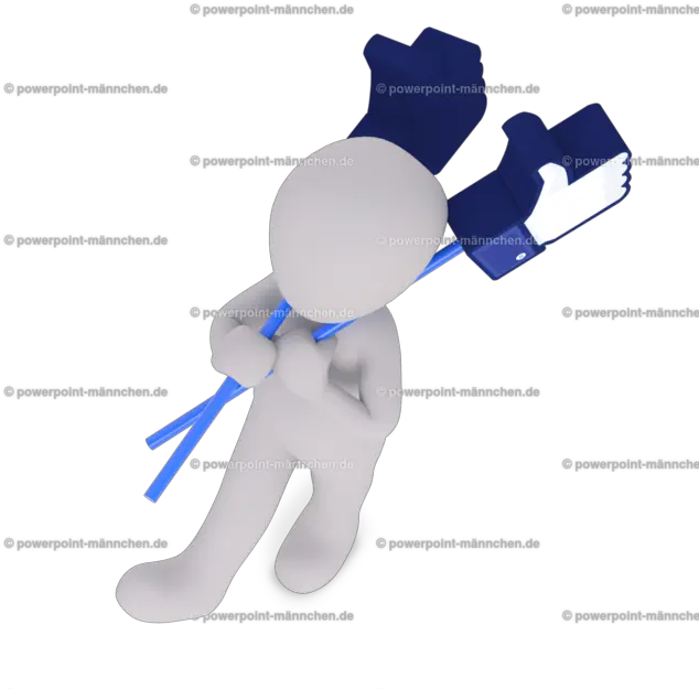 Thumbs Up In Facebook Powerpoint Männchen Bilder Für Cartoon Png Facebook Thumbs Up Png