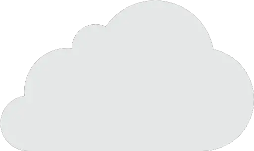 Cloud Free Weather Icons Patron Nuage À Imprimer Png White Cloud Icon Png