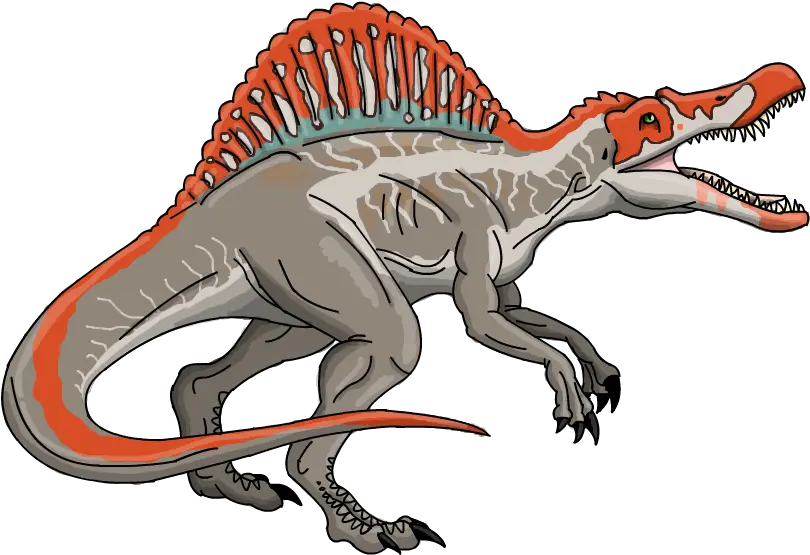 Spinosaurus Jurassic World Evolution Park Jurassic Park Drawings Of A Spinosaurus Png Jurassic World Evolution Logo