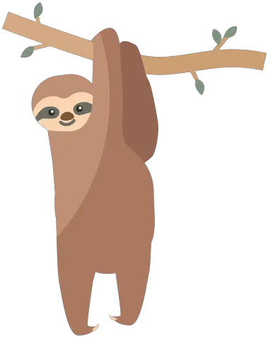 Transparent Png Svg Vector File Cartoon Transparent Sloth Png Sloth Png