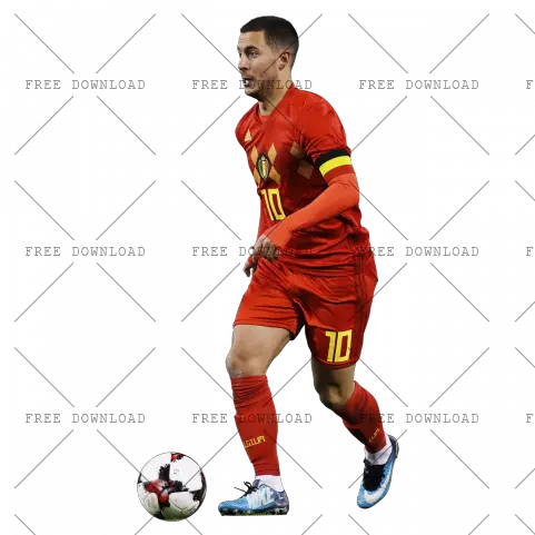 Eden Hazard Ag Png Image With Player Football Transparent Background