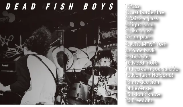 Download Dead Fish Boys New Album Return Of The Everlasting Drummer Png Dead Fish Png