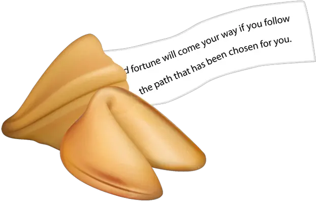 Choose To Be Happy Now Fortune Cookie Clipart Png Fortune Cookie Png