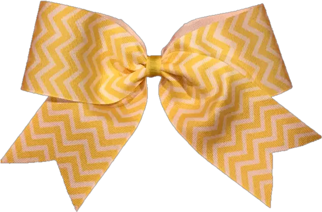 Yellow Bows For Cheer Hair Bow Png Transparent Hair Bow Png