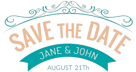 Transparent Png Svg Vector File Save The Date Design Png Save The Date Png