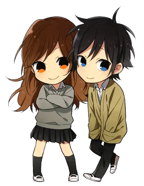 Transparent Anime Chibi Boy And Girl Png Anime Chibi Png