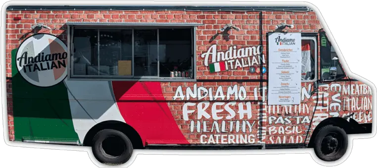 About Us Andiamo Italian Catering And Foodtruck Commercial Vehicle Png Food Truck Png