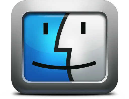 Computer Face Logo Mac Finder Icon Png Apple Computer Logo