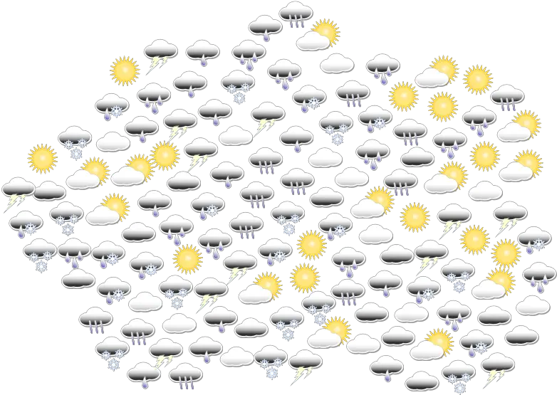 Download Free Png Weather Icons In Cloud Shape Dlpngcom Icon Cloud Shape Png
