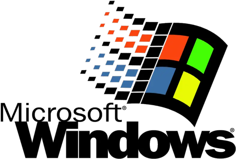 Evoluzione Del Logo Microsoft Windows Windows 98 Logo Png Microsoft Logo