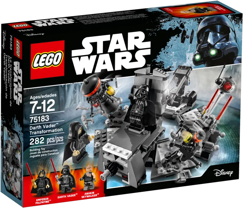 75183 Darth Vader Transformation Brickipedia The Lego Wiki Lego Darth Vader Transformation Png Emperor Palpatine Png