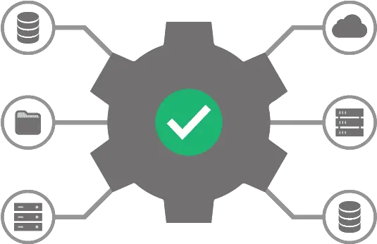 Automated Testing Tools For Etl Bi Database U0026 Big Data Dot Png Data Flow Icon