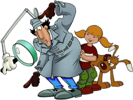 Inspector Gadget Penny And Brain Inspector Gadget Cartoon Png Brain Transparent Background