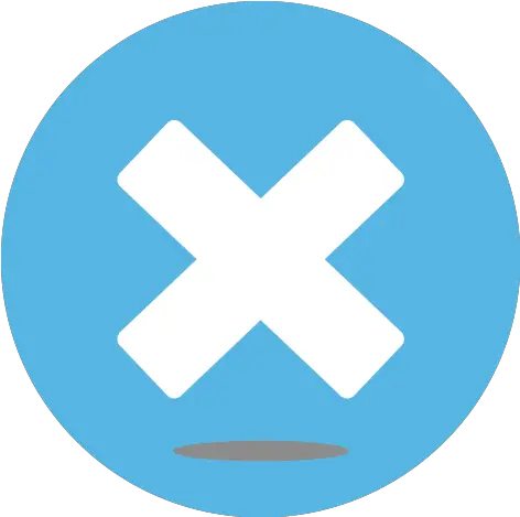 Covid Response Sweetfin Close Icon Png Blue Do Not Enter Icon