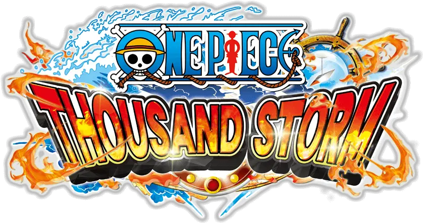 Download One Piece Thousand Storm One Piece Thousand Storm Logo Png One Piece Logo
