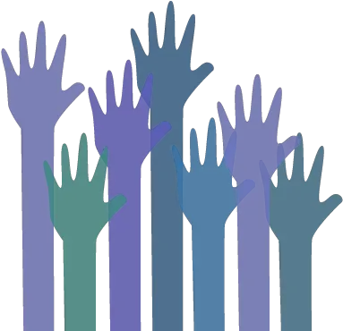 Raised Hands Icon Raising Hand Png Red Hands Icon Png