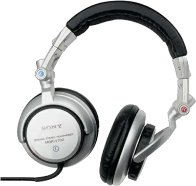 Free Sony Mdr700 Headphones Psd Vector Graphic Vectorhqcom Sony Mdr V700 Png Headphones Vector Png