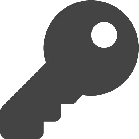 It Services Passwords Help Fa Fa Icon Of Key Png Where Do I Find Account Key Icon