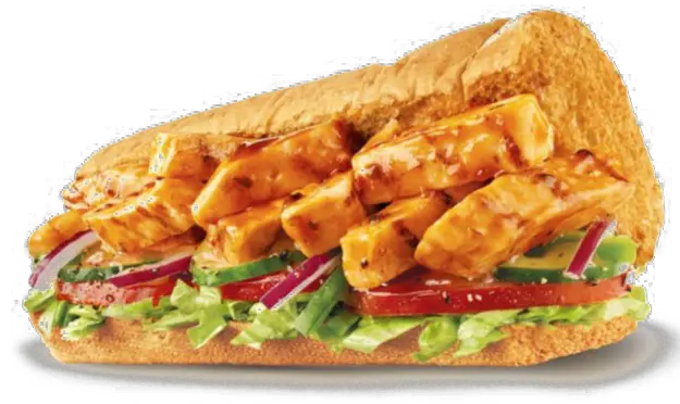 Subway Png Transparent Images Subway Sandwich Chicken Teriyaki Sub Sandwich Png