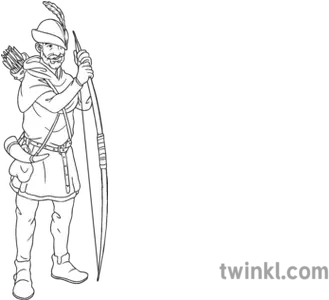 Robin Hood History Legend Crime Hero Secondary Bw Rgb Fictional Character Png Robin Hood Icon